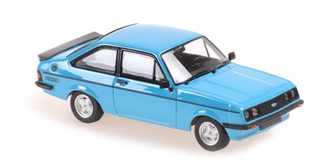 Ford Escort Mk Rs Blau Modellauto Maxichamps