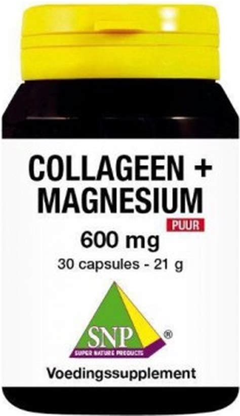 Snp Collageen Magnesium Mg Puur Capsules Bol