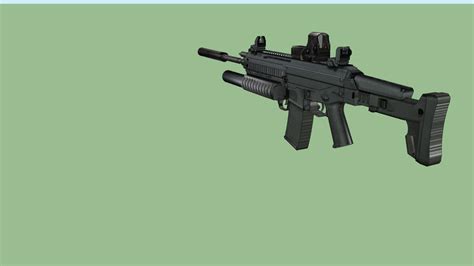 ACR Assault Rifle MW2 3D Warehouse