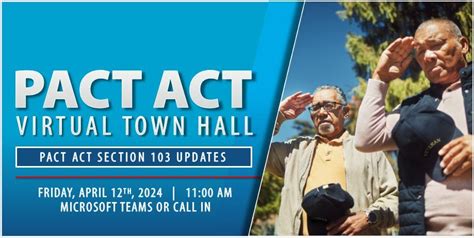 Virtual Pact Act Town Hall Online Event Gilbert West Virginia 12