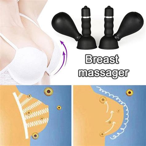 Electric Vacuum Pump Nipple Sucker Clit Breast Enhancer Suck Twist