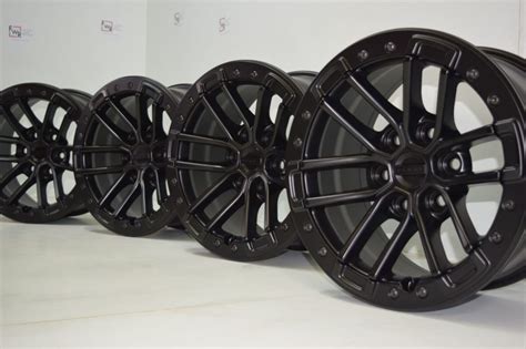 17″ Ford F 150 Raptor Beadlock 2019 2020 2021 Black 17 Factory Oem Rims F150 Wheels Factory