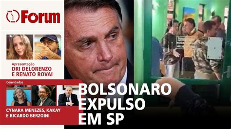 Bolsonaro Expulso Em Sp Lula Assina Carta Pela Democracia A Visita