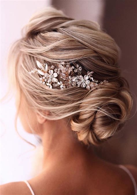 Classic Low Bun Wedding Updo Hairstyles From Tonyastylist