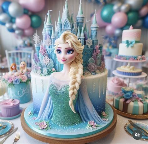 Pin By Detalleslosangeles On Pasteles In Frozen Birthday Cake