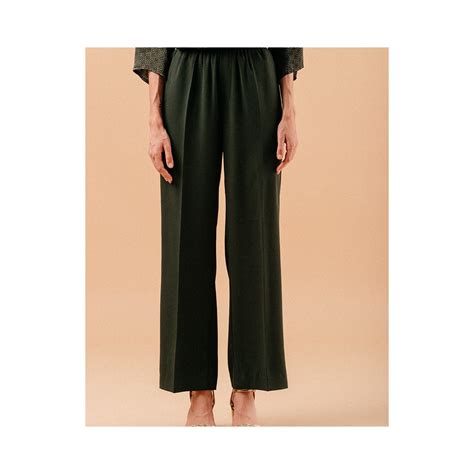 GRACE MILA Pantalon Femme LOUIS Vert E Shop CLOANE