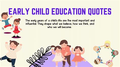 Early Child Education Quotes: A Collection of Inspiring and Thought-Provoking Sayings