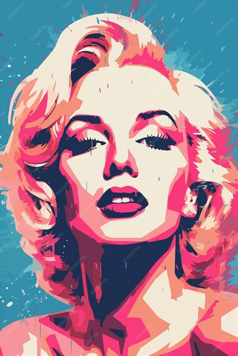 Premium Vector Pop Art Pinup Girl Retro Color Style Comic Glamour Gorgeous Abstract Colorful Lady