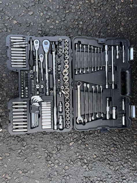 Halfords Advanced 150 Pc Socket And Spanner Tool Set Fantastic Condition