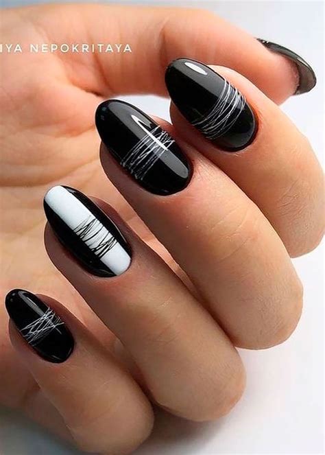 50 Most Beautiful Black Nails for 2023 Stylish Belles Дизайнерские