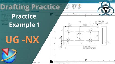 Siemens Unigraphics Nx Drafting Simple Exercise 1 For Beginners