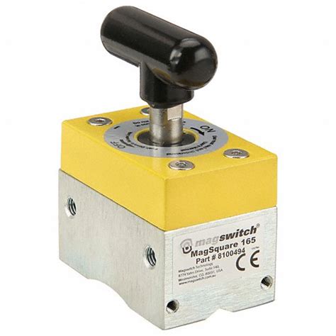 MAGSWITCH, 90°, 153 lb Max Pull, Magnetic Welding Square - 406R97 ...