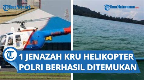 Satu Jenazah Yang Diduga Kru Helikopter Polri Ditemukan Di Pantai