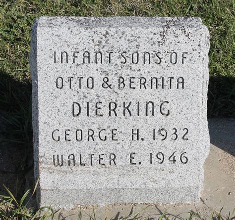 Walter E Dierking inconnu 1946 Mémorial Find a Grave