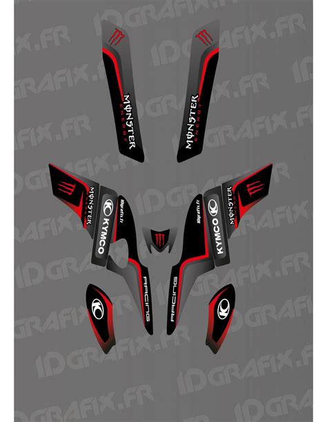 Decoration And Sticker Kit For Kymco Maxxer