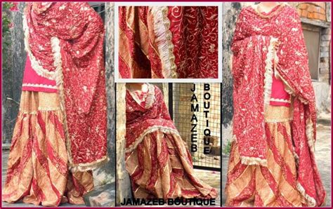 Lucknowi Gharara From Jamazeb Boutique Lucknow Gharara Designs