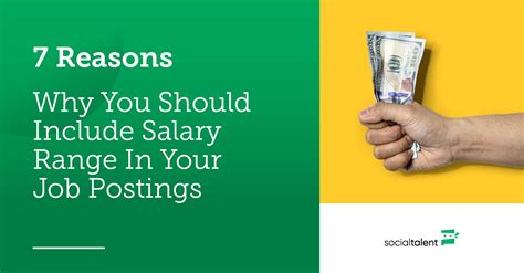 Reasons Why You Should Include A Salary Range In Your Job Postings