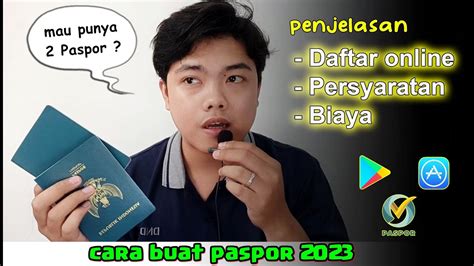 Cara Bikin Paspor Online Persyaratan Dan Biaya Membuat Paspor