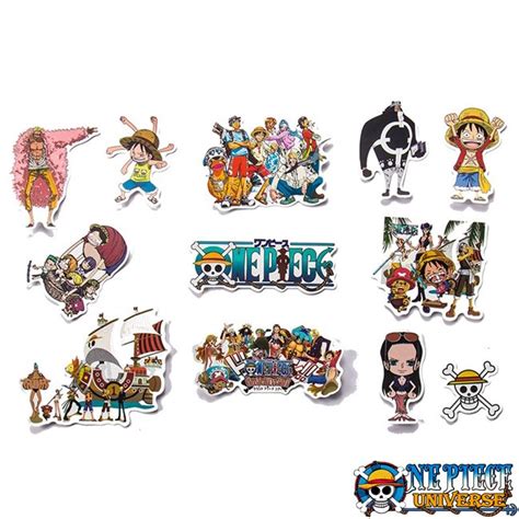 Anime Luffy Sticker 50 100PCS Official One Piece Merch Collection