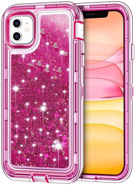 In Stock Bling Liquid Glitter Floating Quicksand Water Flowing Ultra Liquid Glitter Phone Case