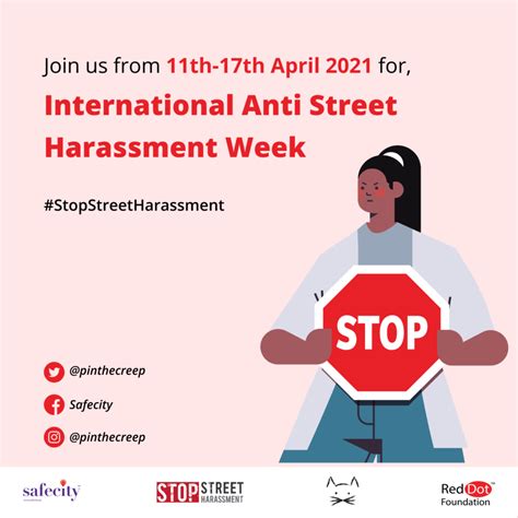 Join Our 11th Annual Anti Street Harassment Week Stop Street Harassment