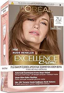 Lor Al Paris Excellence Creme Nude Renkler Sa Boyas U Nude Kumral Amazon Tr Ki Isel