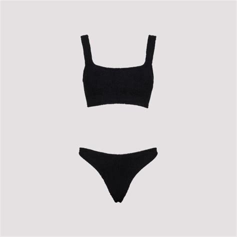 Hunza G Xandra Bikini In Black Lyst