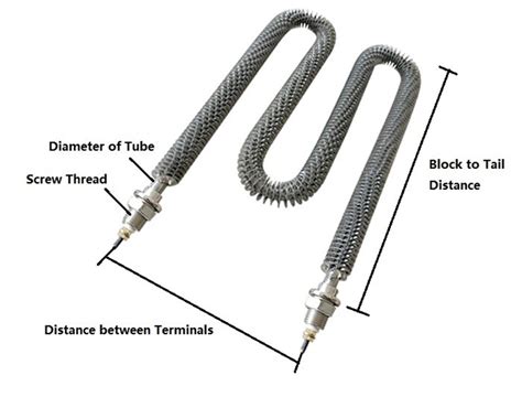 W Shape Industrial Finned Tubular Heaters Industry Heaters Factory