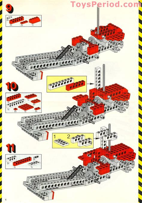 Lego 8835 Forklift Instructions And Parts List