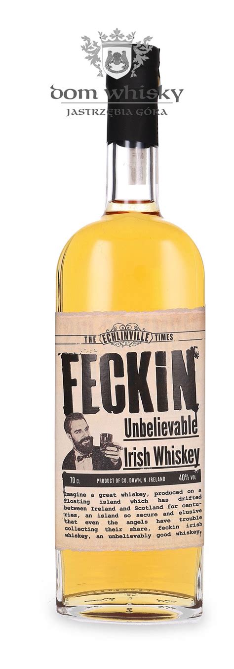 Feckin Original Irish Whiskey 40 07l Dom Whisky