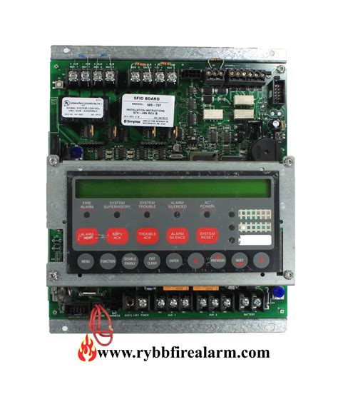 Simplex 4010 Fire Alarm Control Panel - RYBB Fire Alarm Parts, Service ...