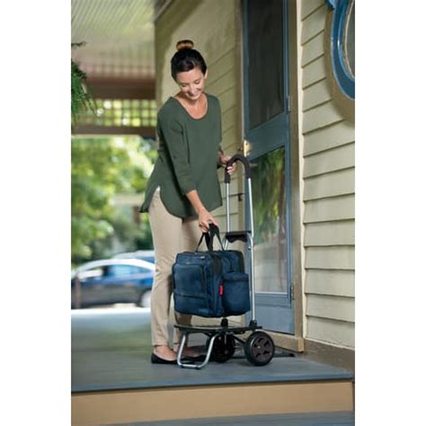 Folding Dolly Bag Cart with Security Strap | Marketlab