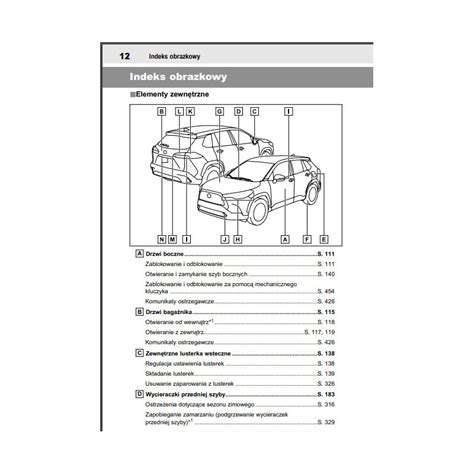 Toyota Corolla Cross 2022 2026 Instrukcja Obsługi