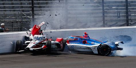 Scary Indy 500 practice crash sends driver to hospital | Fox News