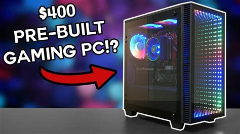 Prebuilt Gaming Pc Ryzen G Youtube