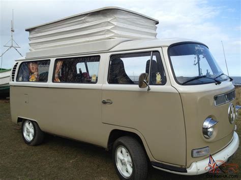 Vw Campervan T2 Early Bay 1970