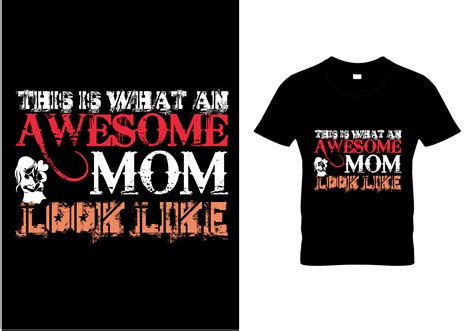 This Is What An Awesome Mom Looks Like Graphic By Roygraph07 · Creative