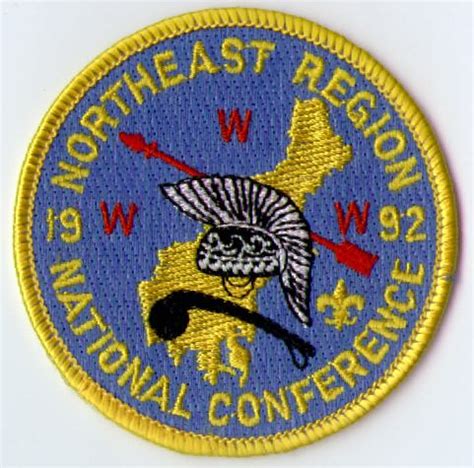 Northeast Region Order Of The Arrow Patches