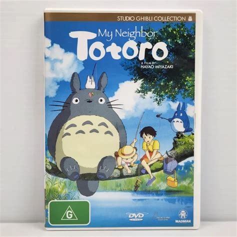 My Neighbour Totoro Dvd Region Hayao Miyazaki Studio Ghibli Anime