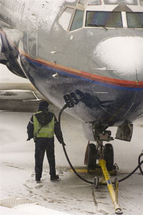 Fueling the aircraft stock photo. Image of business, fuel - 4358296