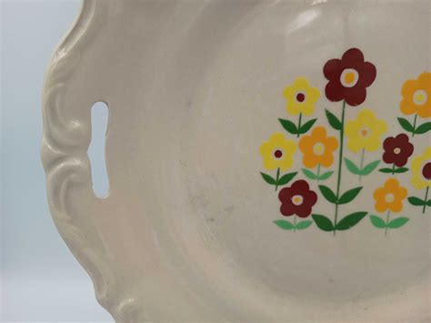 Patera Tułowice duży talerz z uszami porcelana z PRL 1 Roztoka OLX pl