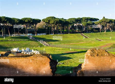 Circus Maximus Is An Ancient Roman Chariot Racing Stadium And Mass