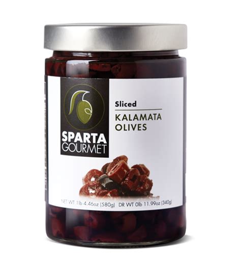 Sliced Kalamata Olives Katerinas Finest