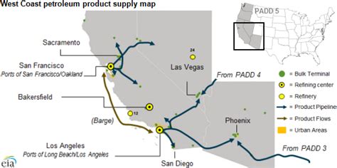 Oil Refineries In California Map | Australia Map