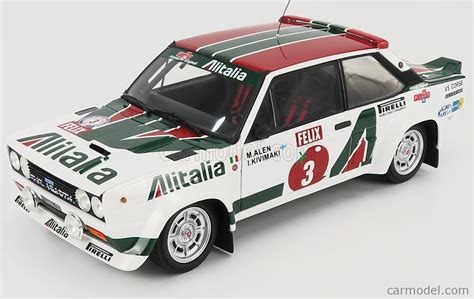 Kyosho E Scale Fiat Abarth Team Alitalia N Rally