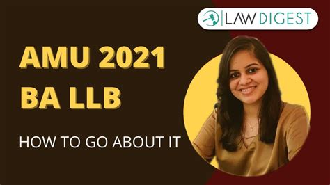 How To Prepare For AMU Law Entrance AMU BA LLB 2021 Aligarh Muslim