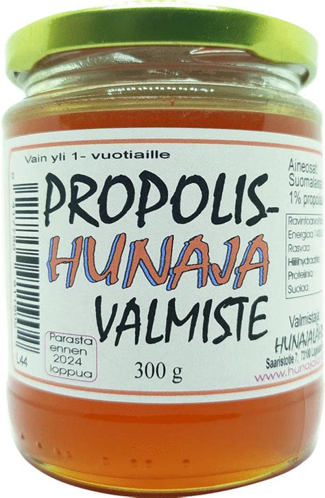 Propolis Honey 300g - Hunajalähde Ltd