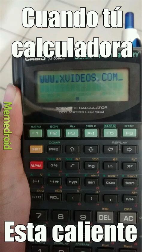 Calculadora Meme Subido Por David Memedroid Mergulhe Na Emo O