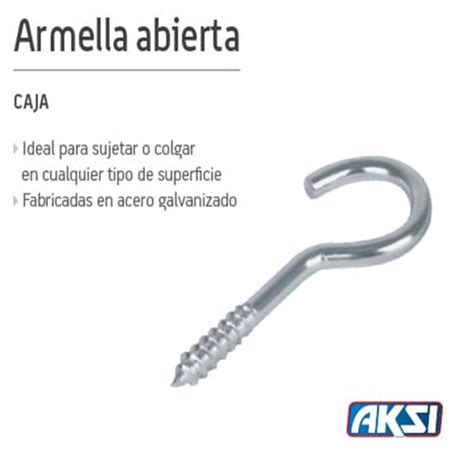 Armella Aksi Abierta X Caja Con Pzs El Ngel Herramientas