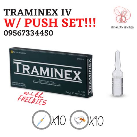 Push Authentic Traminex Of Nexus Pharma W Iv Sets Included By Vnh